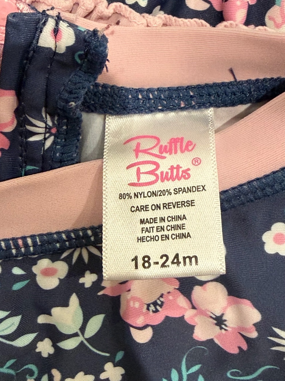 3 Ruffle Butts Swimsuits Long Sleeve Rash Guard - Picture 6 of 8